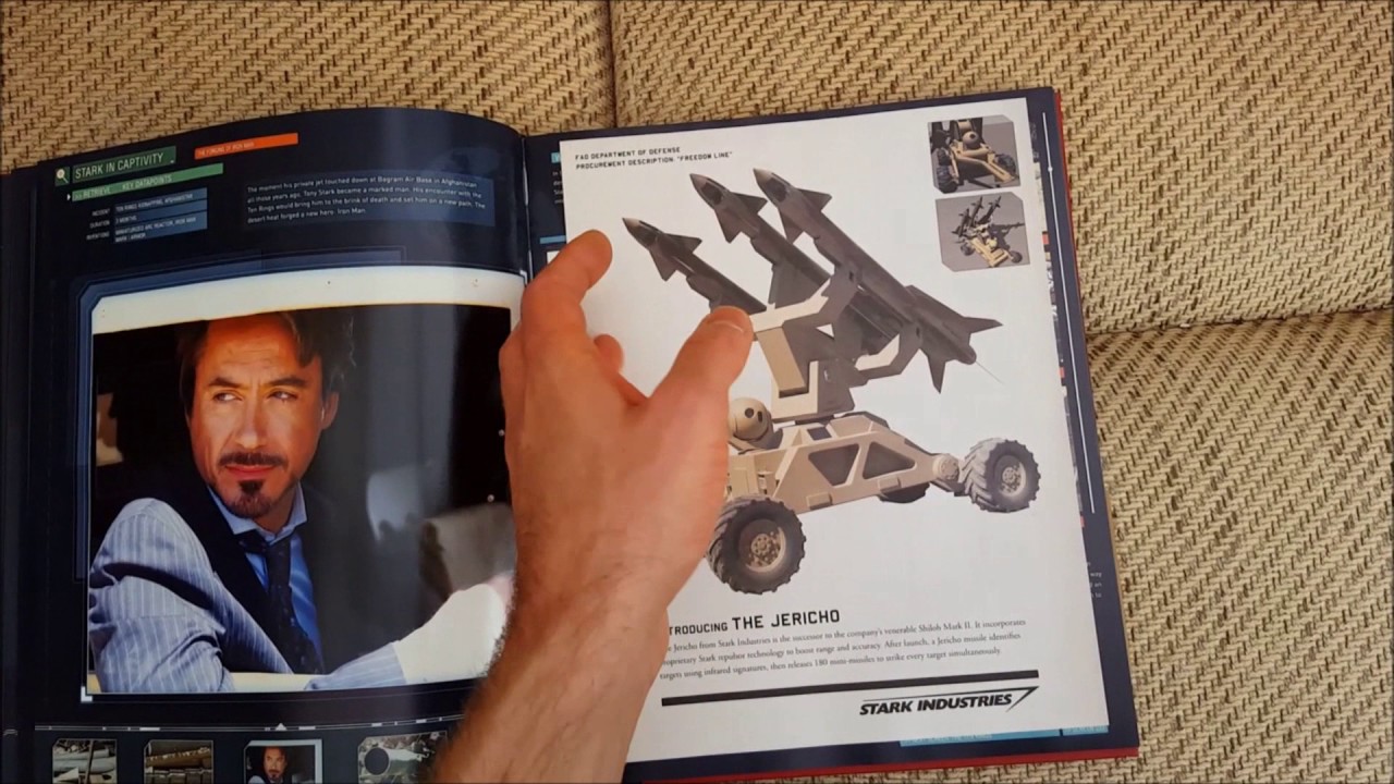 Iron Man Manual book by Daniel Wallace - YouTube