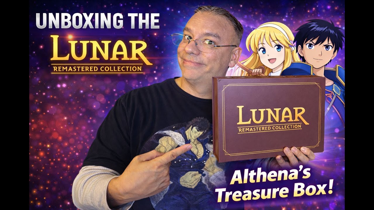 Unboxing the LUNAR Remastered Collection Althena's Treasure Box
