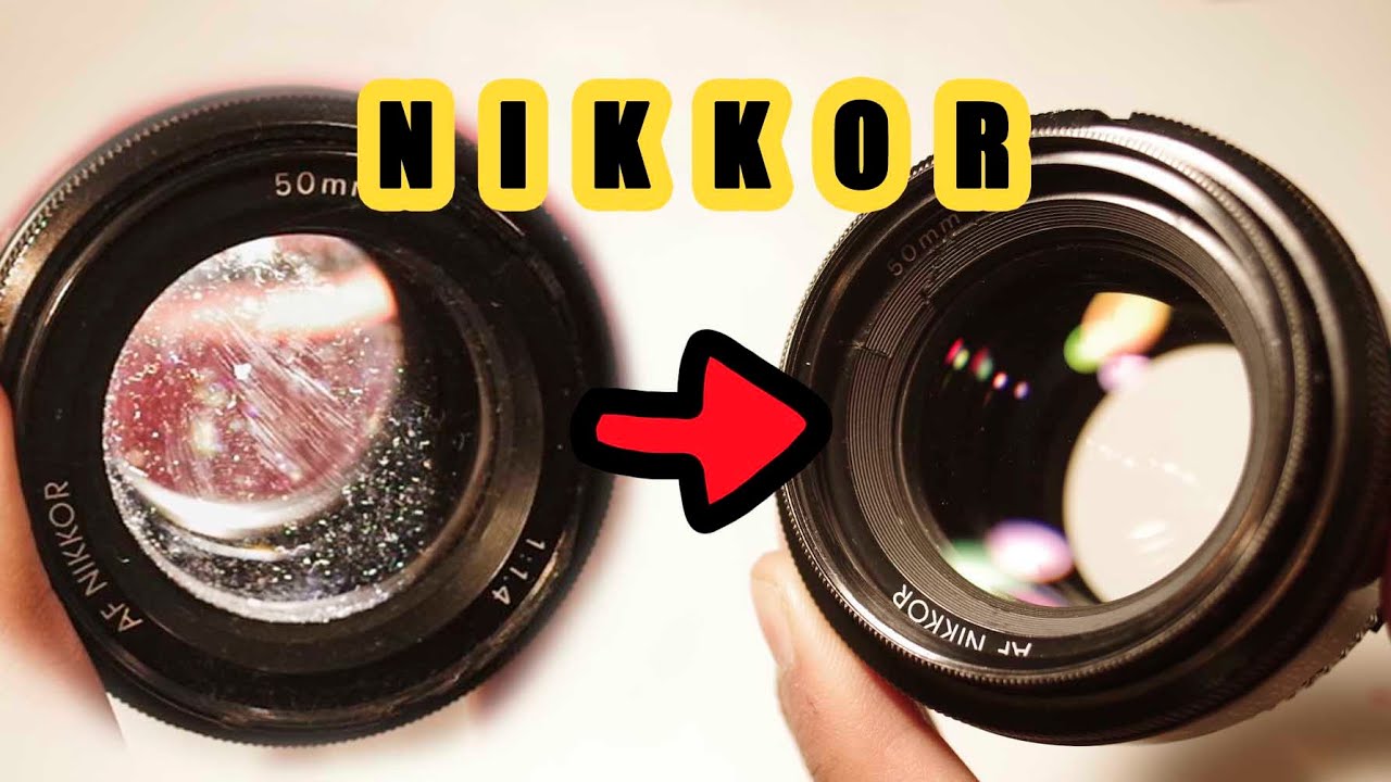 カビジャンクnikkorレンズを分解清掃するぞい【作例あり】AF NIKKOR