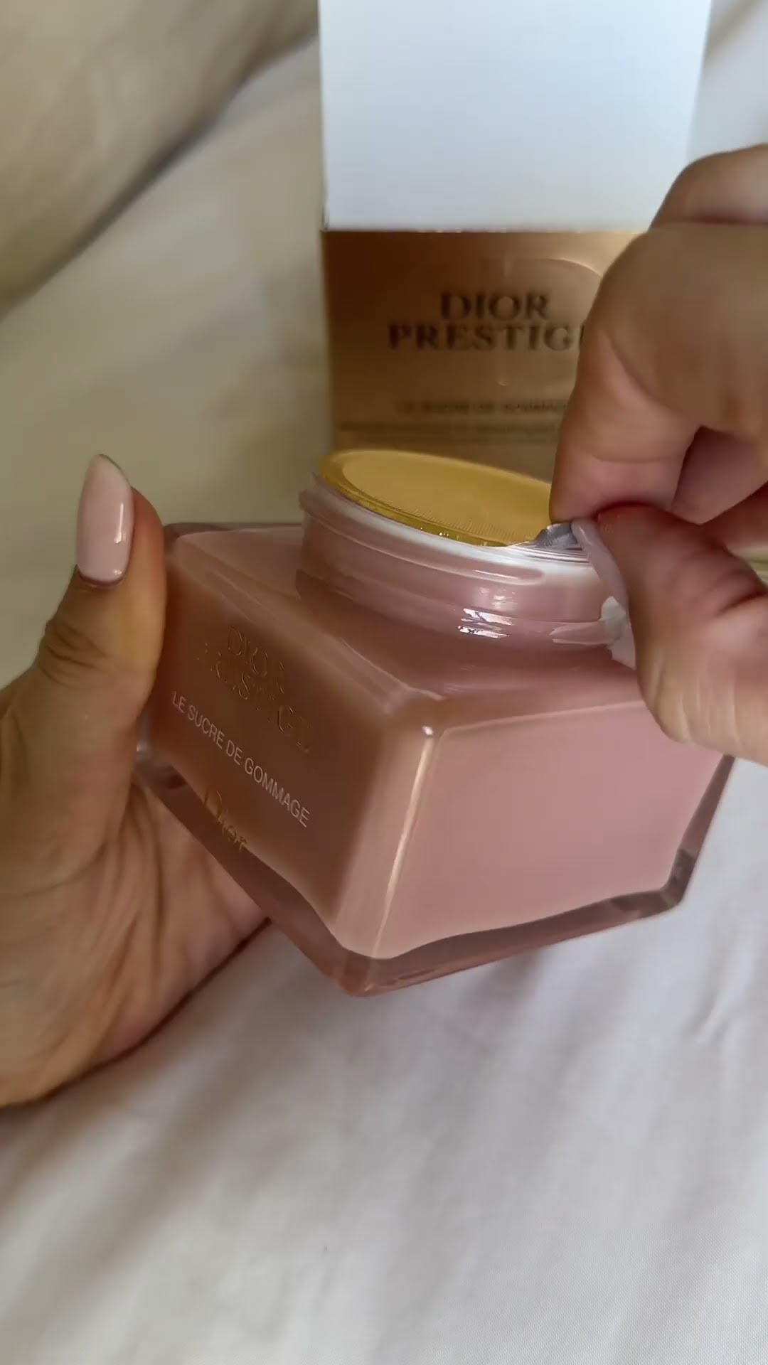 Dior Beauty Prestige Le Sucre de Gommage Unboxing ASMR #skincare