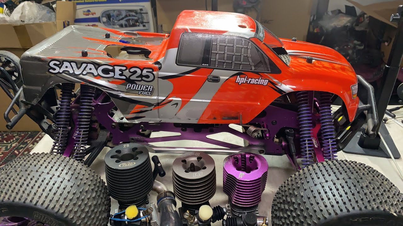 Savage Has Options 🤣 - Engine Options - lets pick one - nitro