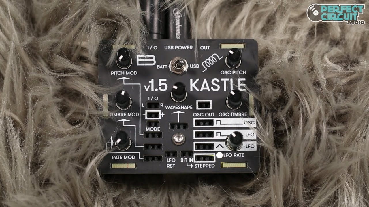 Bastl Kastle v1.5 Tiny Lo-Fi Synth - YouTube
