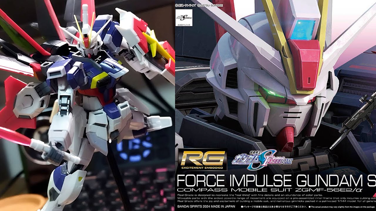 Gunpla RG 1/144 Force Impulse Gundam Spec II Review - YouTube