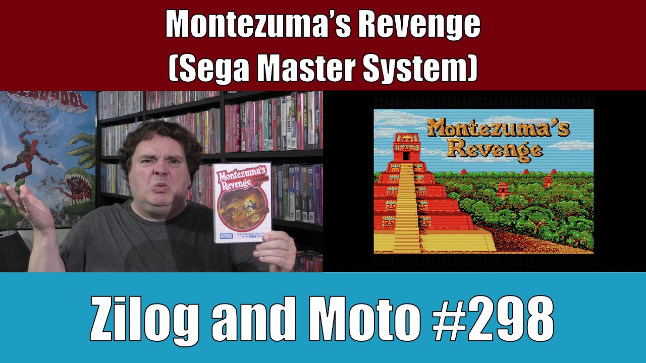Montezuma's Revenge (Sega Master System) - Zilog and Moto #298