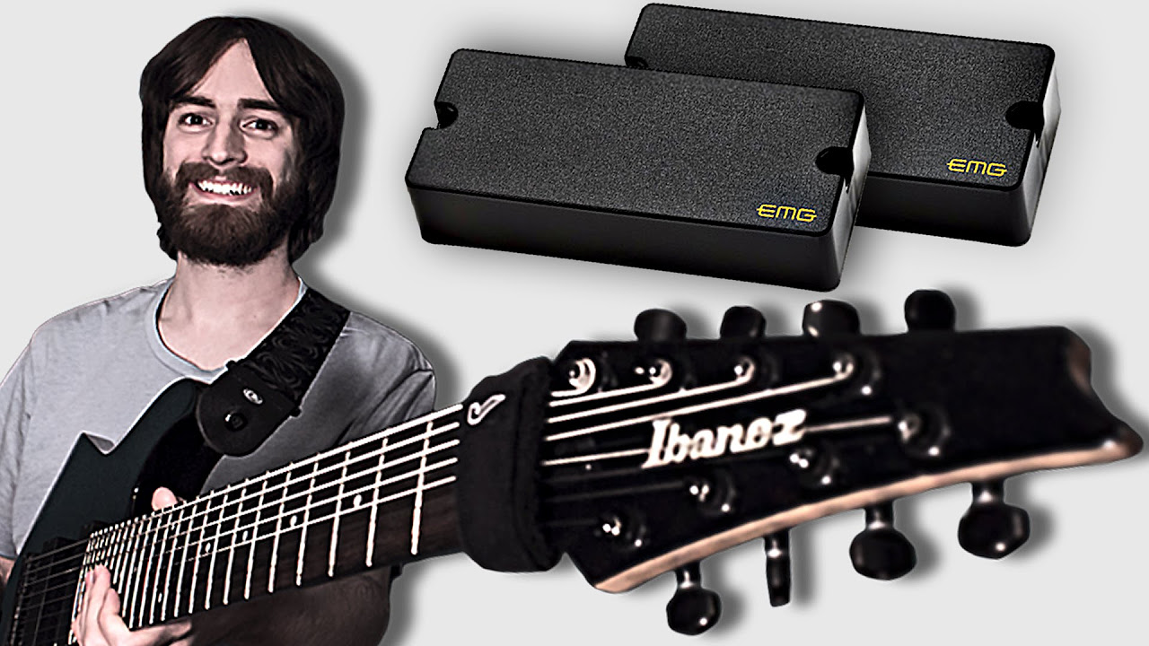 Ibanez RG8 Review (EMG 808s) - YouTube