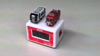 日車夢工房 目覚まし時計メロック名鉄 車内メロディ短 - YouTube