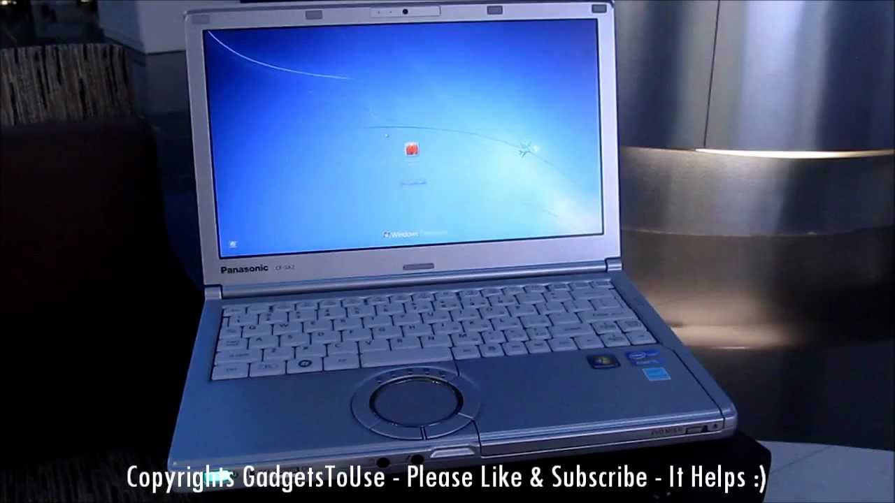 Quick Hands on Review of Panasonic Toughbook CF SX2 - YouTube