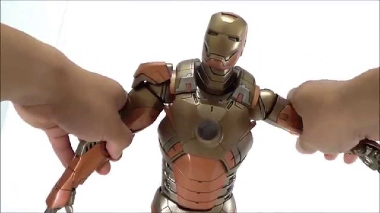 Neca Avengers 1/4 scale Iron man Midas - YouTube