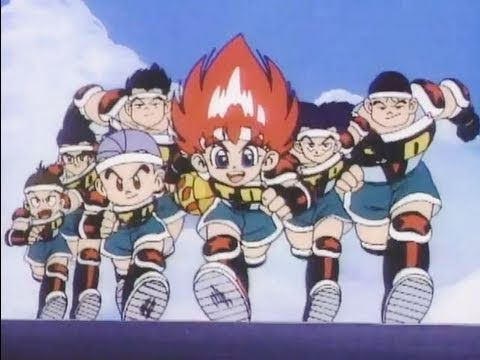 炎の闘球児 ドッジ弾平 OP 炎のゴー・ファイト / 徳垣とも子 with HOLD