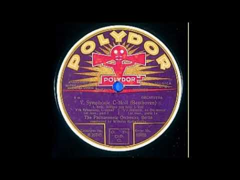 フルトヴェングラーの《運命》初録音】Furtwängler & BPO - Beethoven