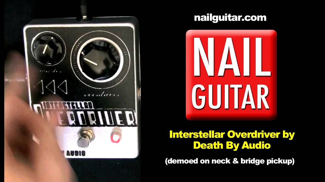 Interstellar Overdrive Guitar Pedal Demo - Death By Audio - YouTube