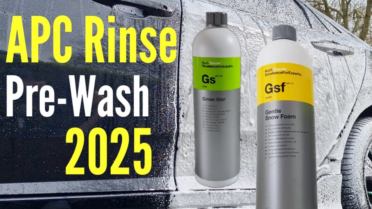 APC Rinse Pre-Wash 2025 With Koch Chemie Green Star GS & Koch