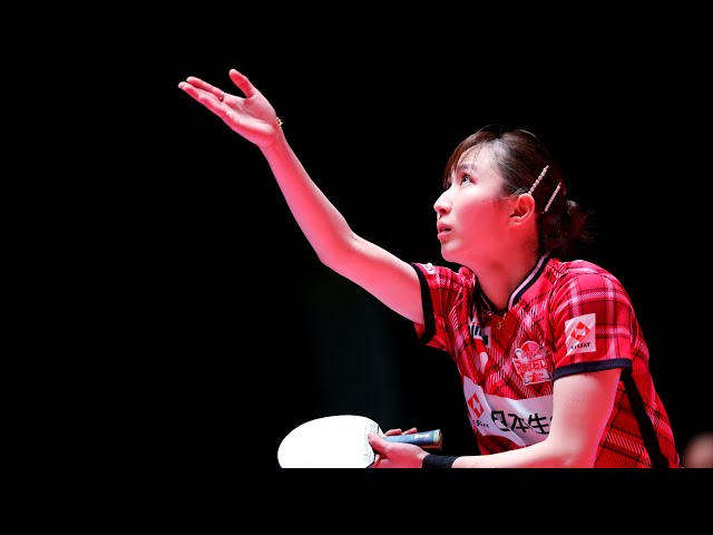 早田ひな vs 安藤みなみ 日本生命レッドエルフ vs トップおとめ