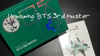 UNBOXING | BTS 3RD MUSTER - ARMY ZIP+ [DVD] - YouTube