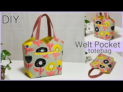 JUNE ポケットいっぱいトートバッグ ハンドメイド JUNE様 ポケット