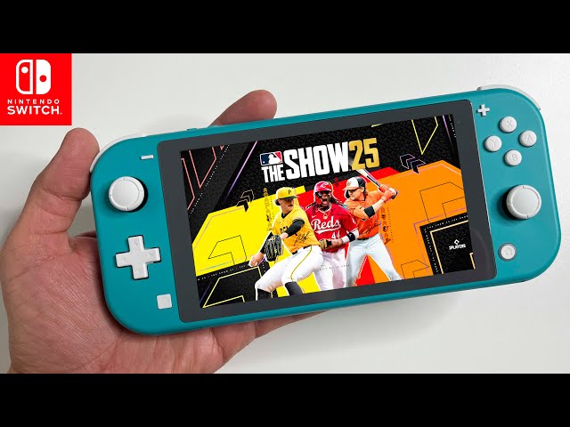 MLB the Show 25 on Nintendo Switch LITE - YouTube