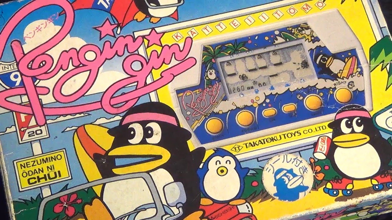 レトロ 電子ゲーム】ペンギンギン タカトクトイス ブルドック 昭和