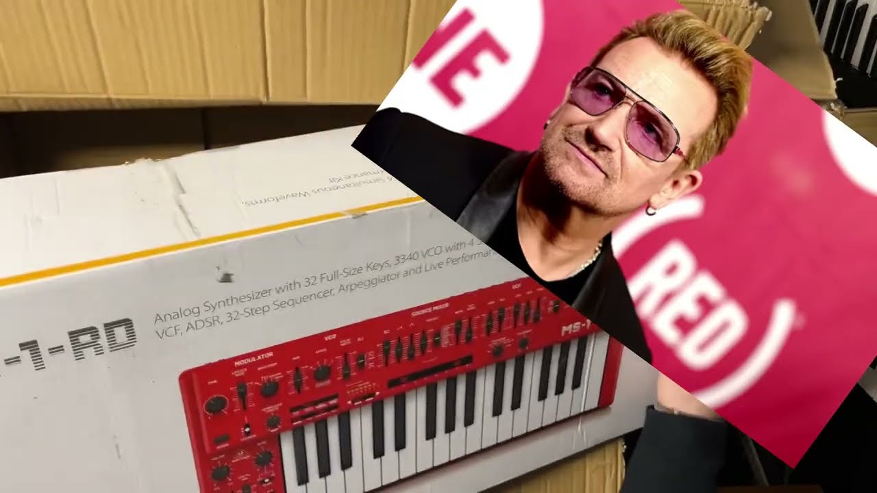 Unboxing the Behringer MS-1 RD analog clone of a famous Roland but