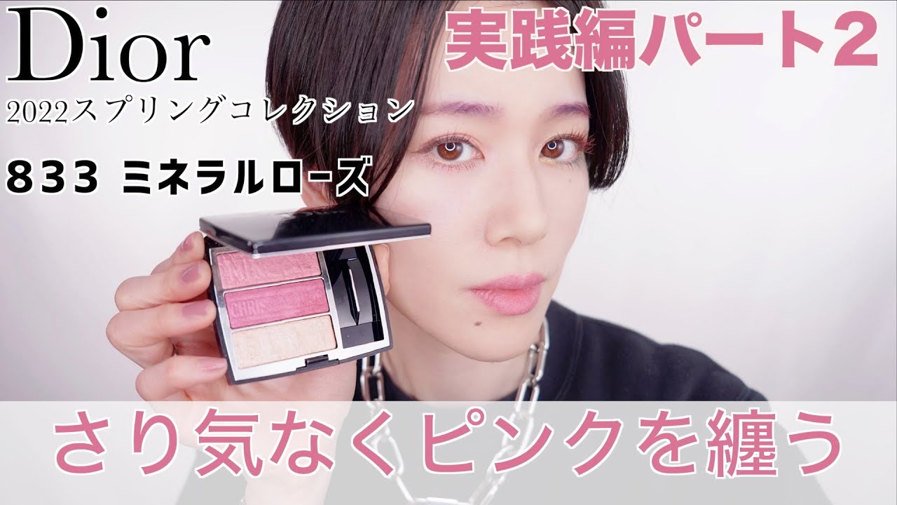 DIOR2022スプリングコレクション】トリオ ブリック パレット833