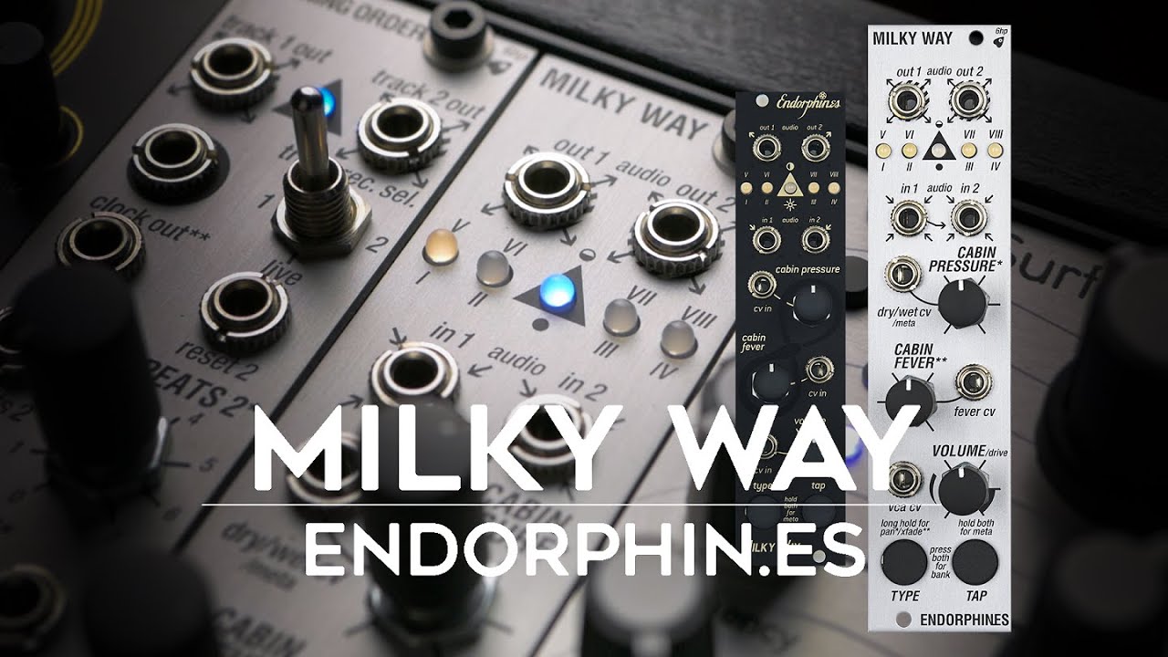 MODULAR SYNTH MULTI FX | Endorphin.es Milky Way - YouTube