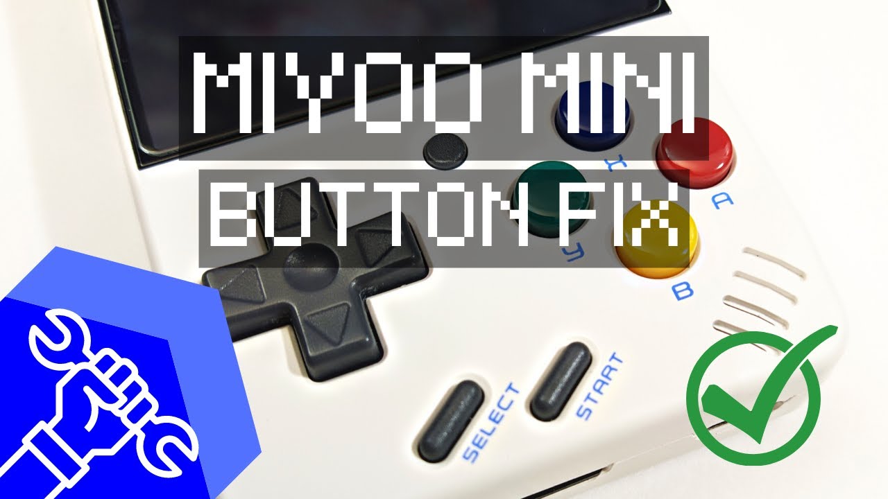 Miyoo Mini Button Issues + DIY Fix - YouTube