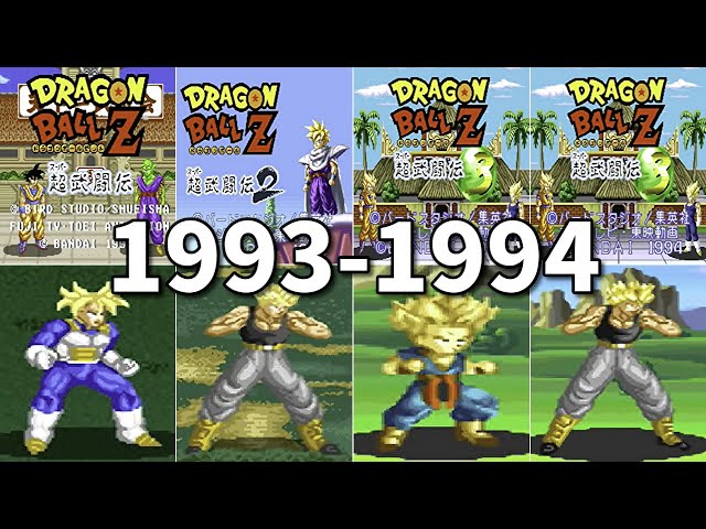 SFC ドラゴンボールZ】悟空 必殺技集 -Evolution of Goku Special