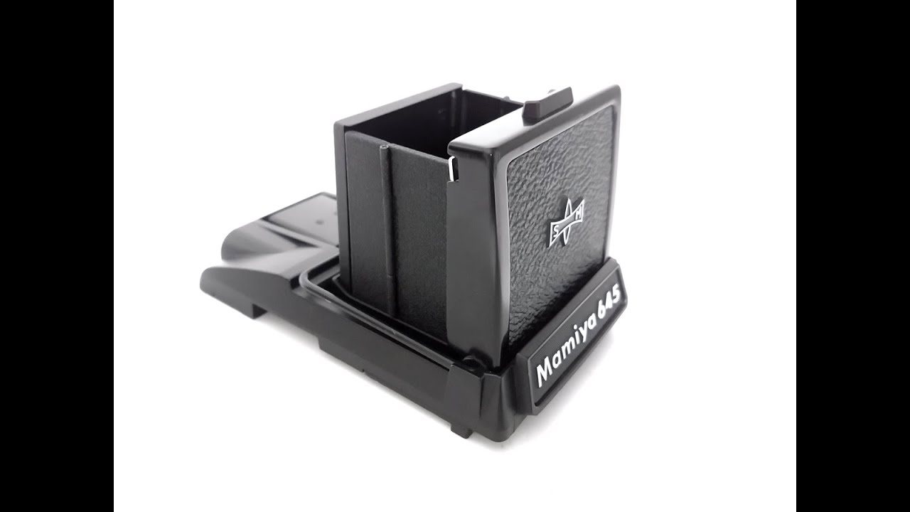 Mamiya 645 Waist Level Finder - YouTube