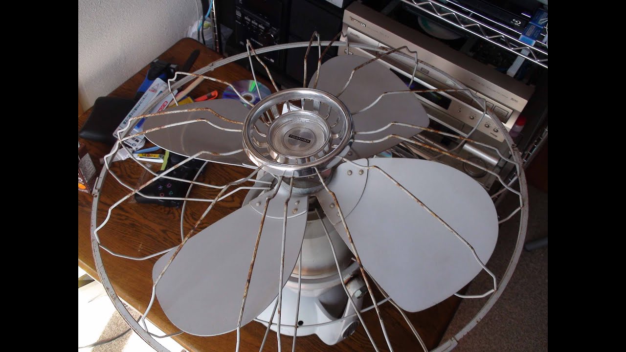 天井用 360度回転 レトロ扇風機 動作品 昭和アンティーク 列車内扇風機