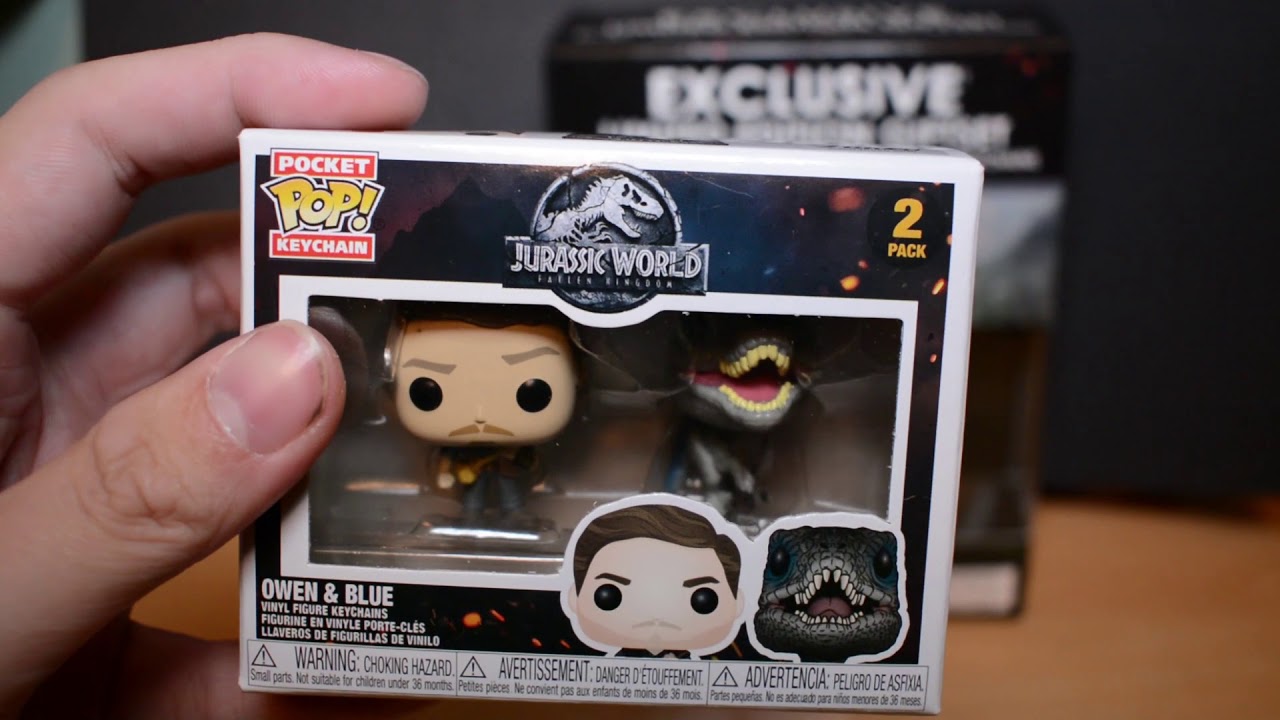 Jurassic World Fallen Kingdom Limited Edition Giftset | Pocket POP