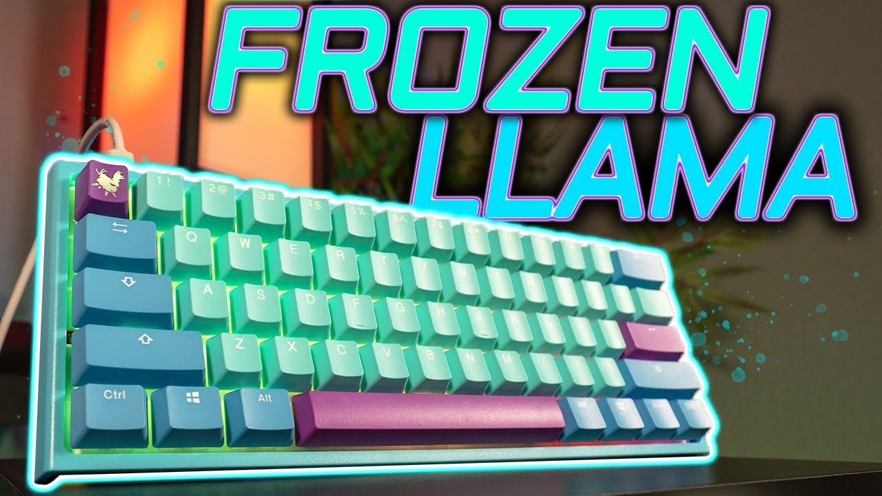 Ducky One 2 Mini FROZEN LLAMA Review - YouTube