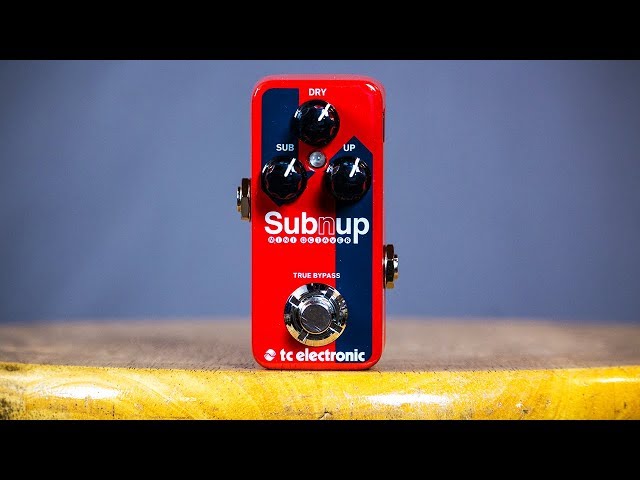 TC Electronic Sub 'N' Up Mini Octaver (Sub N Up) - Ambient Guitar