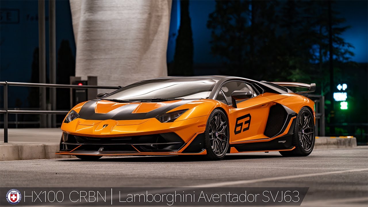 bond shop Tokyo】Lamborghini Aventador SVJ63 on HRE Wheels【4K
