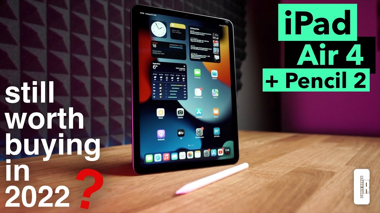 APPLE IPAD AIR 4 2020 & PENCIL 2 - Hands on & Unboxing - YouTube