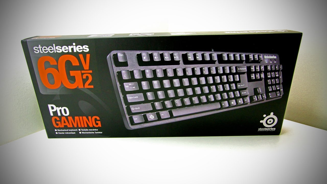 SteelSeries 6Gv2 Unboxing & Overview (Gaming Keyboard) - YouTube