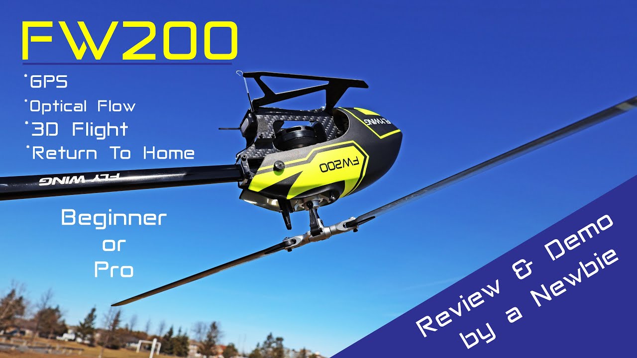 ラジコンヘリ GPS内蔵マイクロヘリ FLYWING FW200 送信機設定法（PROPO