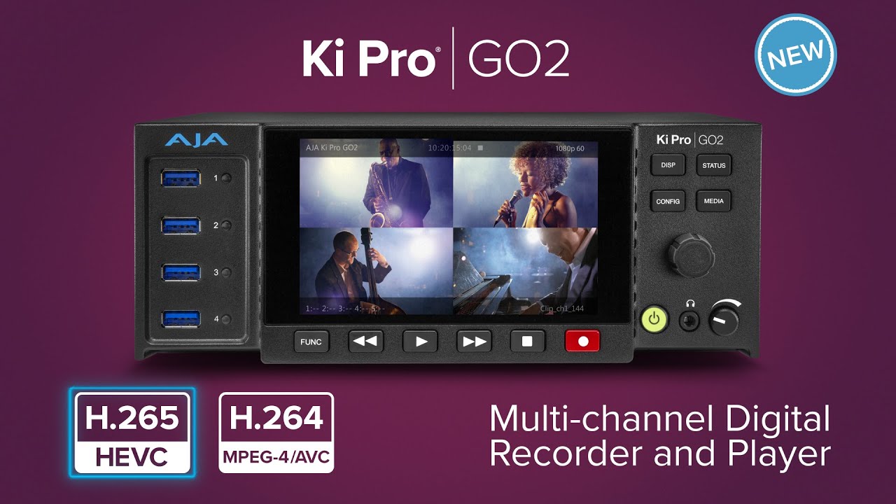 Introduction AJA Ki Pro GO2 - the industry standard digital