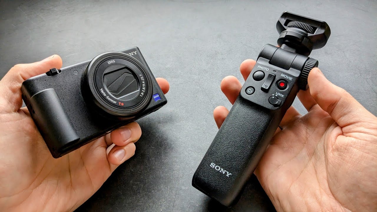 Connect Sony Shooting Grip GP-VPT2BT With Sony ZV-1 , ZV-1 II , ZV