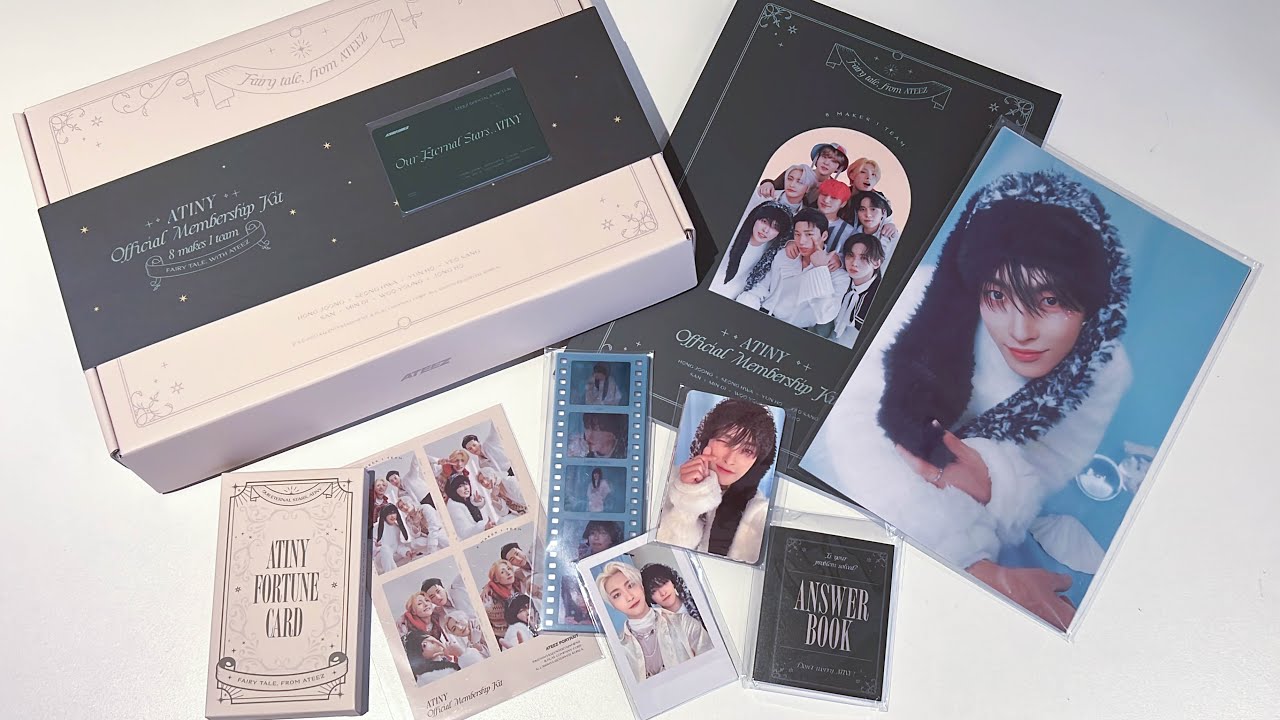 ATEEZ Official 2023 Fanclub 4th (4기) Membership Kit Unboxing