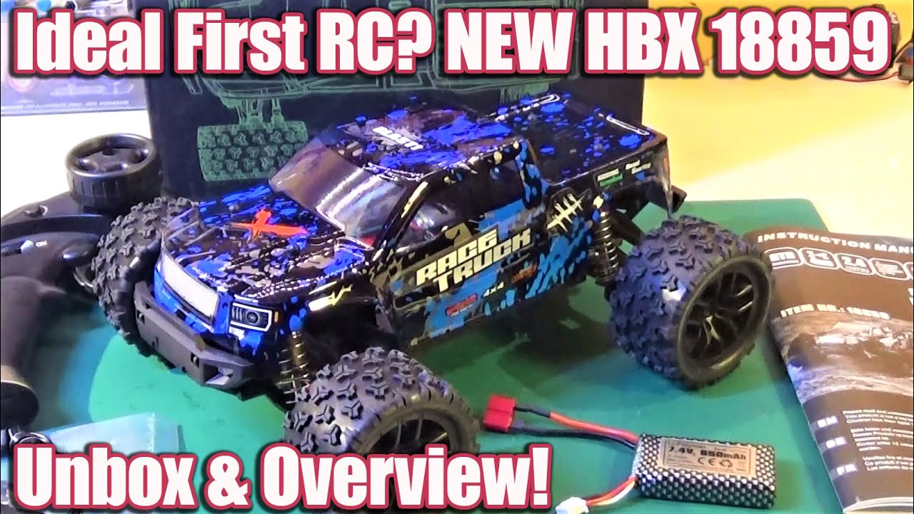 NEW! Haiboxing / HBX 18859 1/18 RC Racing Truck Unbox & Overview