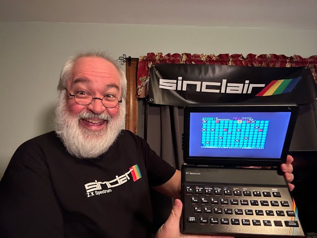Sinclair Omni 128HQ Laptop Computer - ZX Spectrum - 5 Years Old