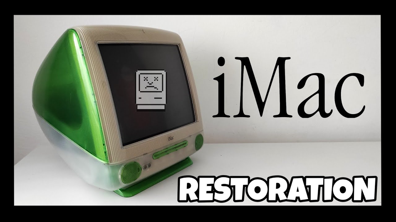 1999 Apple Imac G3 Lime restoration - YouTube