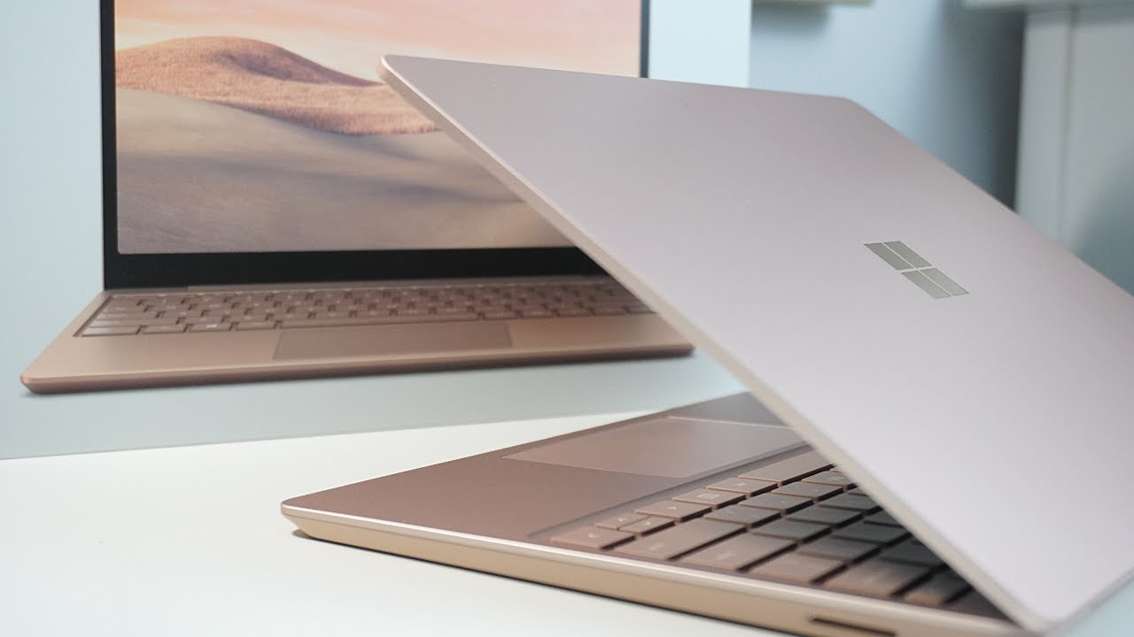 Surface Laptop Go Sandstone Review - Ultra Book with an Identity