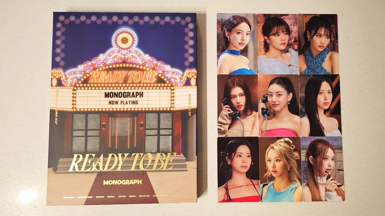 트와이스 (TWICE) Ready To Be Monograph Unboxing - YouTube