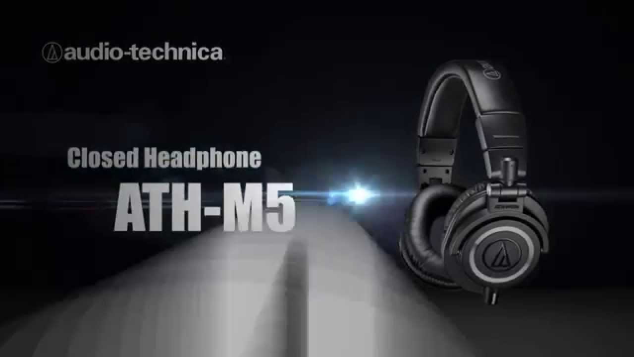 AUDIO TECHNICA 密閉型モニターヘッドホン ATH-M50X - YouTube