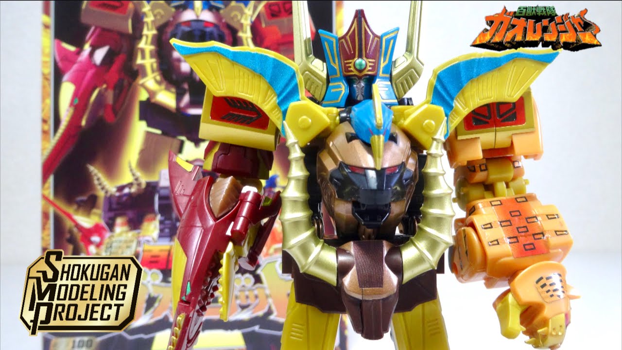 SMP】Gao Ranger Gaogod / wild force Animus MegaZord Plastic Model