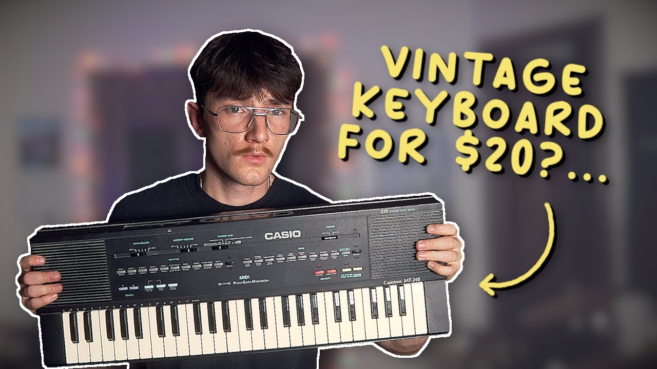Casio Casiotone MT-240 Electronic MIDI Piano Keyboard - YouTube