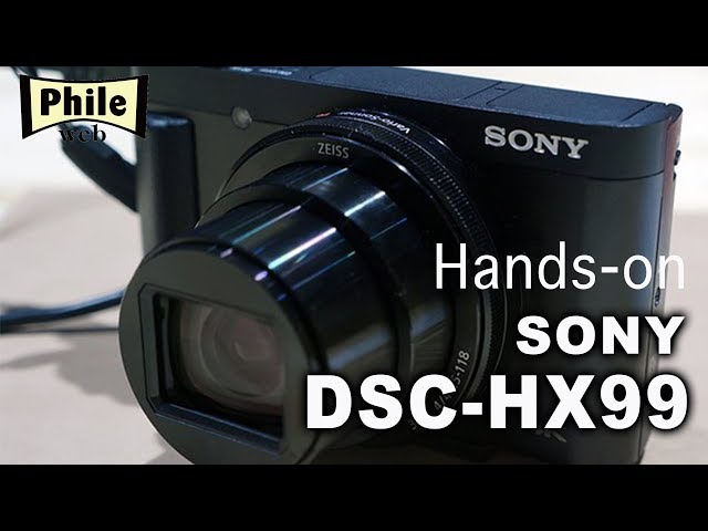 ソニーの720mmズームレンズ搭載コンデジ「DSC-HX99」ハンズオン [IFA
