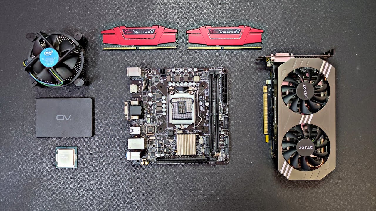 I5 6600 + GTX 970 4GB Gaming PC Build Guide - YouTube