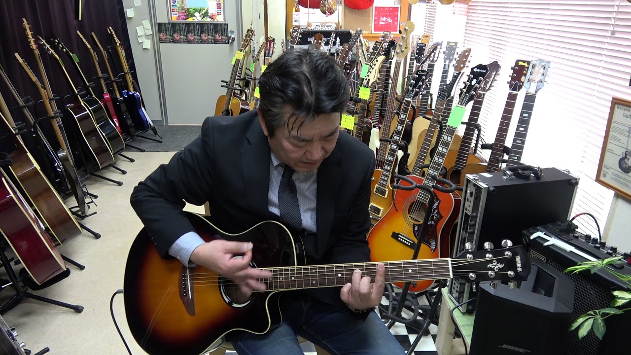 YAMAHA APX500Ⅱ お手軽エレアコ ギターフロンティア - YouTube