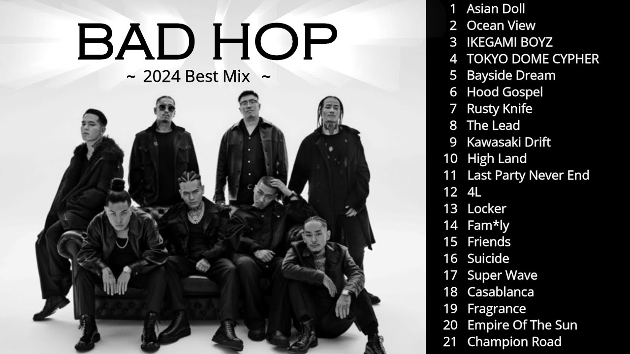 HIPHOP]最高にアガるBADHOP Mix 2024 BEST MIX /J-HIPHOP/日本語ラップ